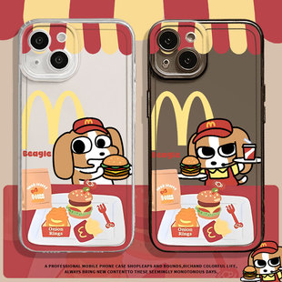 适用小米17promax手机壳13/m记比格多栋12抽象15狗狗11红米k80k70k60k50k40k90全包turbo4新机note14透明10/9