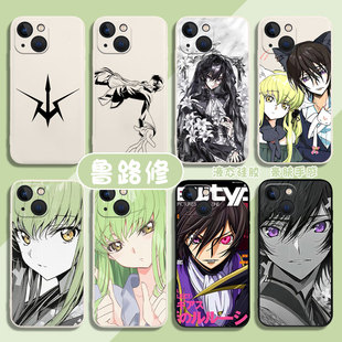反叛的鲁路修适用iqoo13手机壳cc动漫12硅胶neo10pro一加ace5/15/3v/1+11/2/z9turbo+/8/7/6魅族21/oppo/vivo