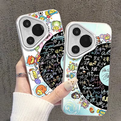 适用华为手机壳l梦之队唱片