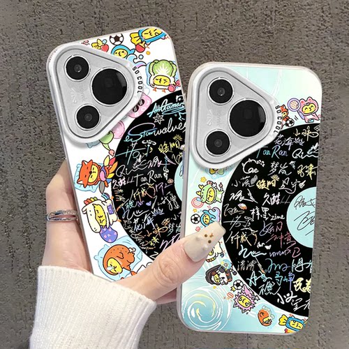 适用华为手机壳l梦之队唱片