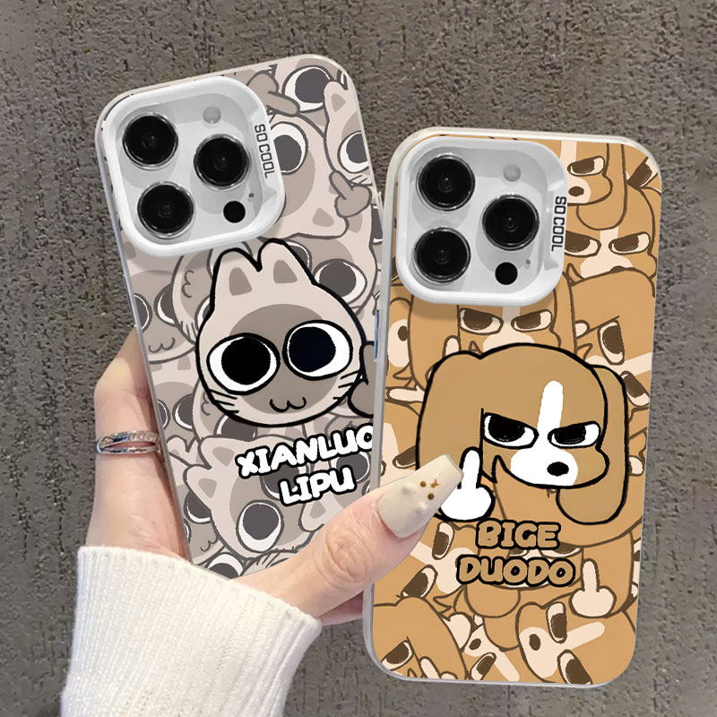 适用华为系列手机壳比格狗厘普猫