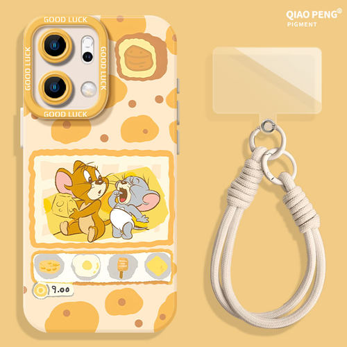 适用oppo系列手机壳奶酪杰瑞