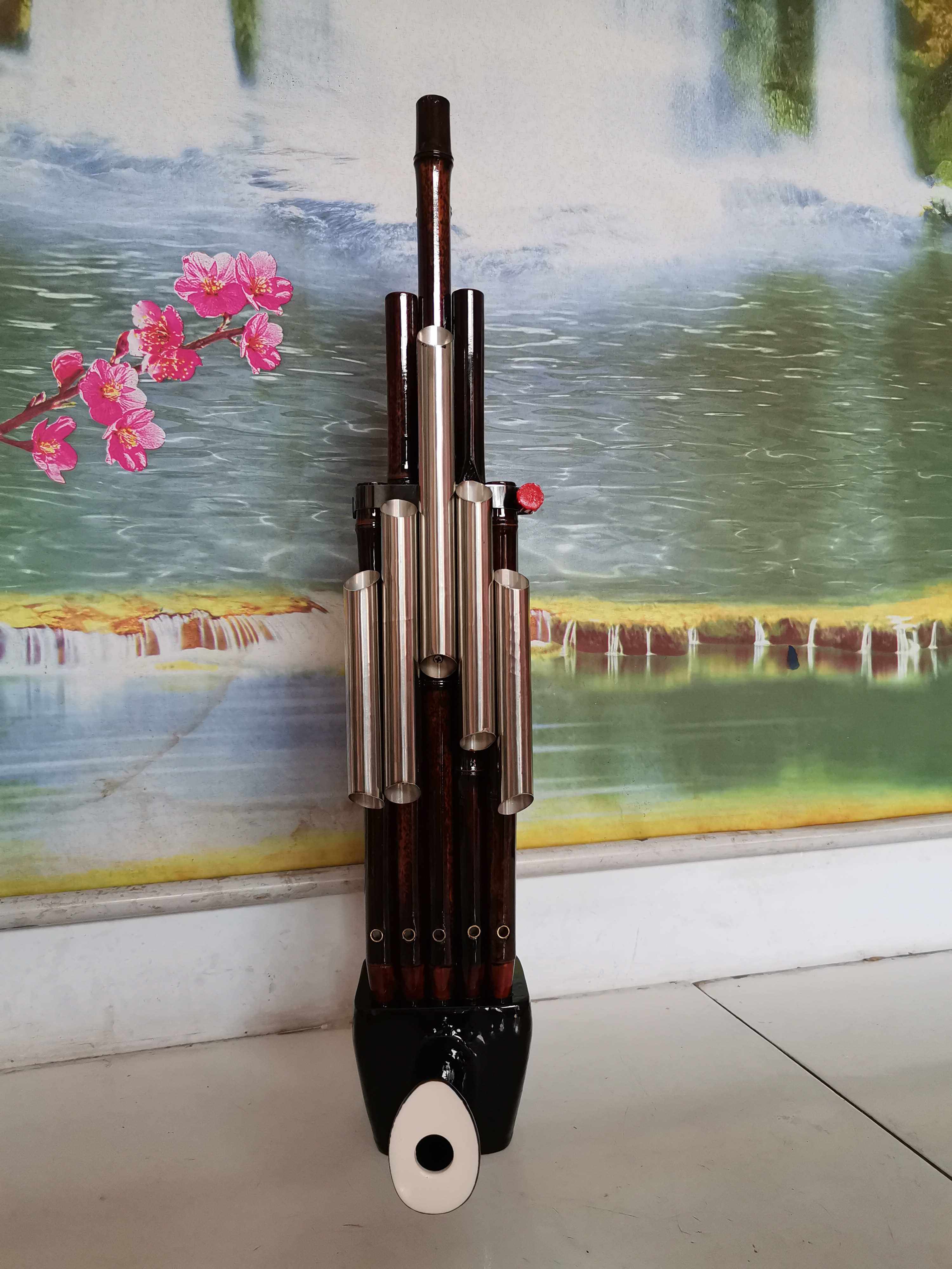 高档14簧普及方笙木斗扩音笙乐器 专业民族表演 初学者学生用厂家