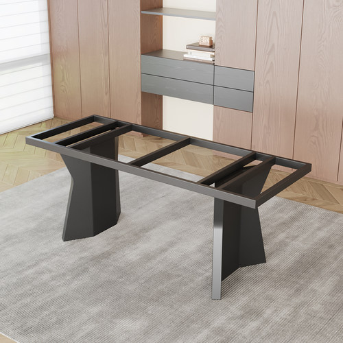 大理石桌腿支架岩板奢石茶桌底座桌脚大板桌子腿不锈钢金属餐台脚 - 封面