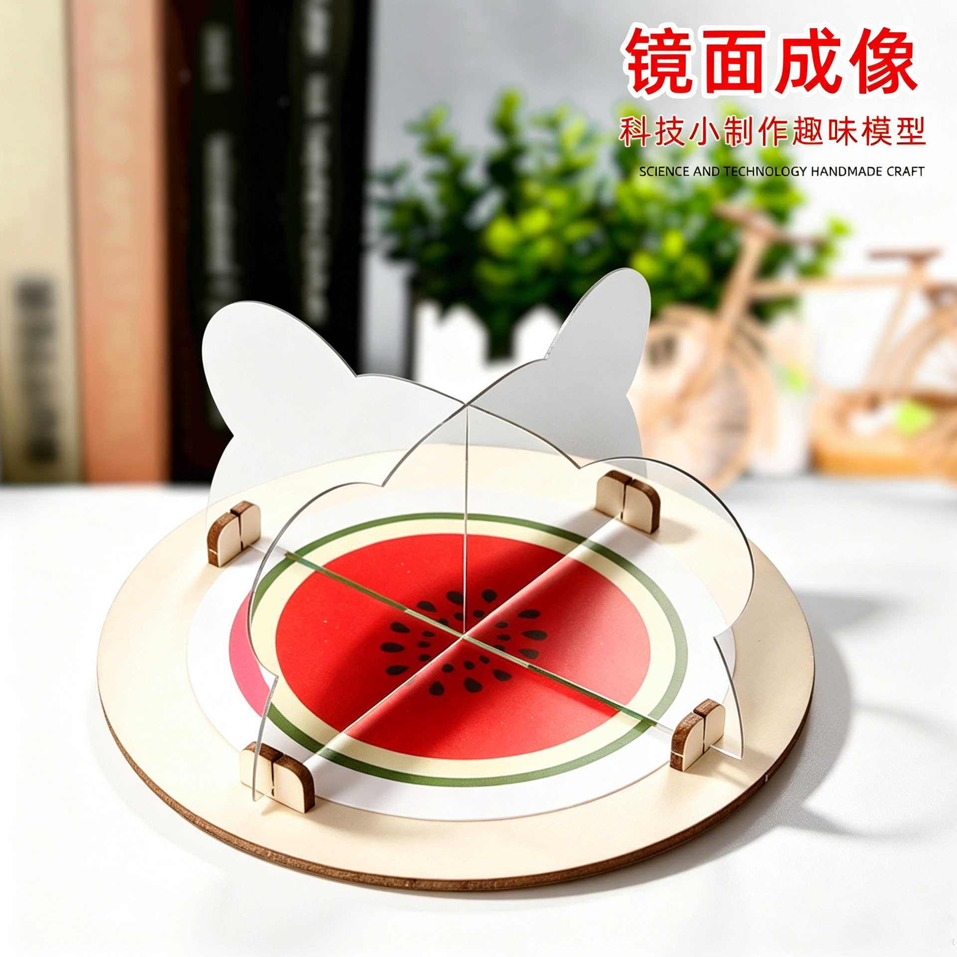 品质严选科技小制作轴对称镜面反