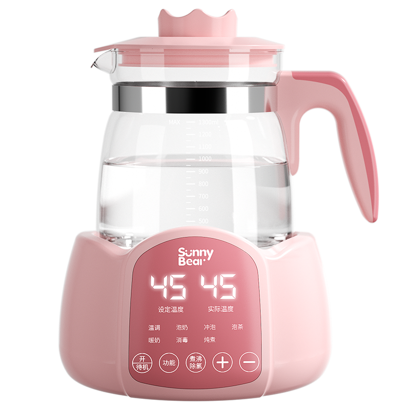 养生壶煮茶器烧水壶电水壶花茶壶玻璃烧茶大容量办公室小型烧茶机