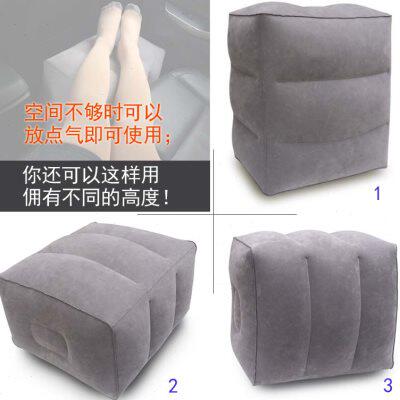汽车载充气床间隙垫轿车后排座旅行气垫床火车飞机睡觉放脚凳垫踏