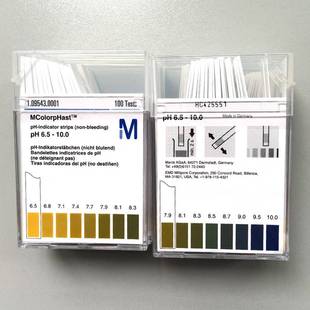德国默克PH试纸进口merck高精密水质ph值测09543酸碱度检测试纸