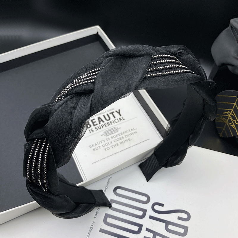 临嫣发箍镶钻原创高颅顶发饰