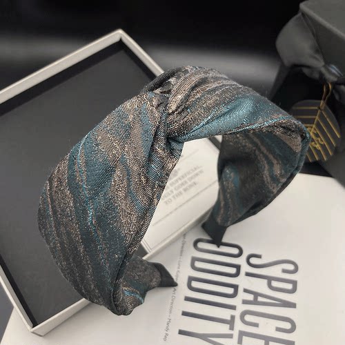 临嫣发箍布艺原创设计宽边头箍