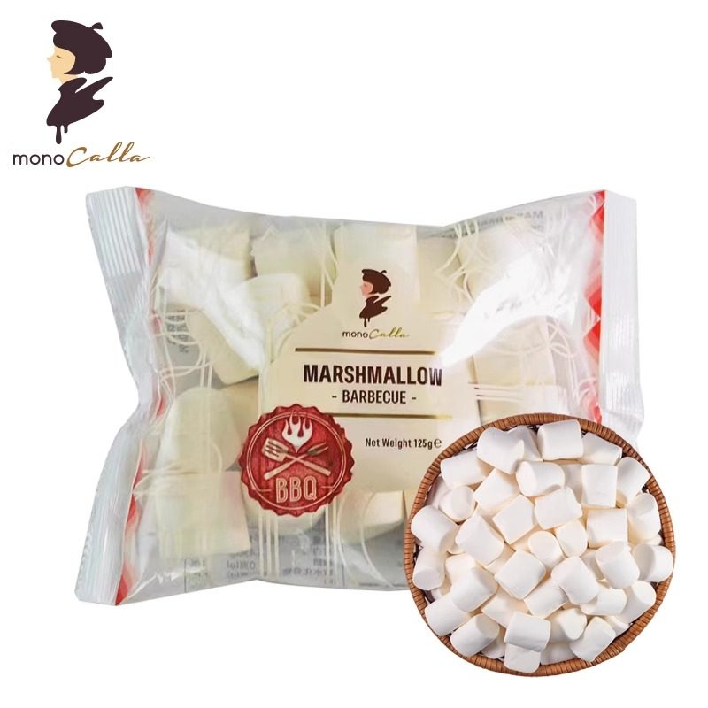 意大利进口纯爱歌娜纯白色棉花糖烘焙雪花酥专用125g无色素添加