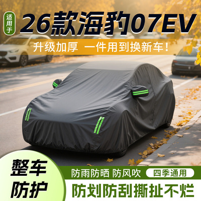 26款比亚迪海豹07ev车衣车罩