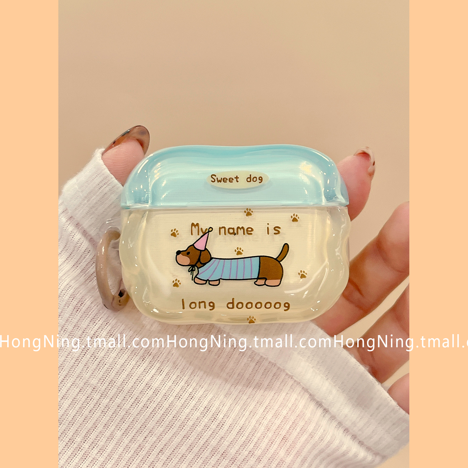 日韩风耳机壳保护壳全包防摔