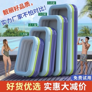 室内游泳池儿童充气泳池室内家用加厚超大型小孩戏水池宝宝洗澡桶