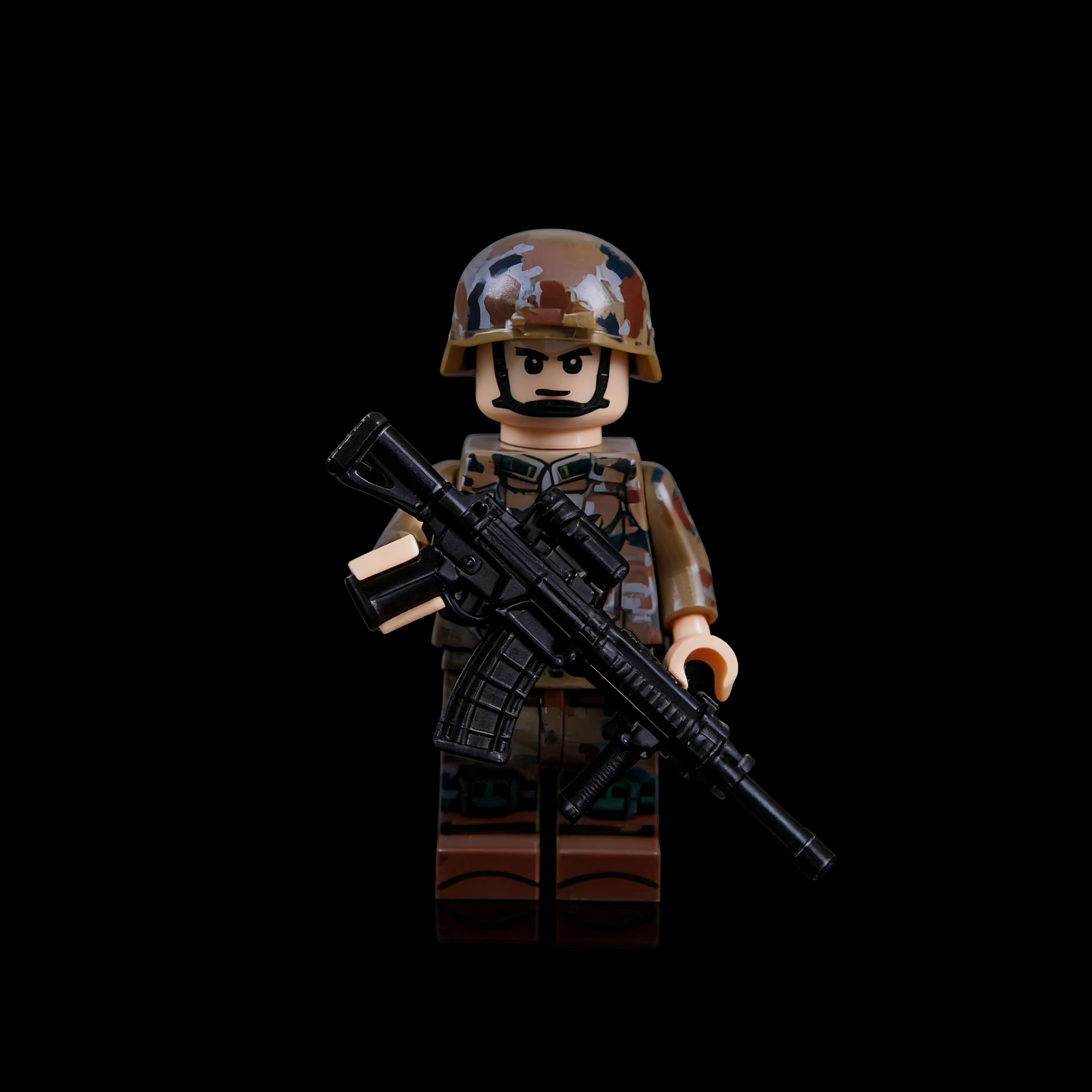 蜂芮原创积木新款21式人仔组合模型塑料拼插类通用