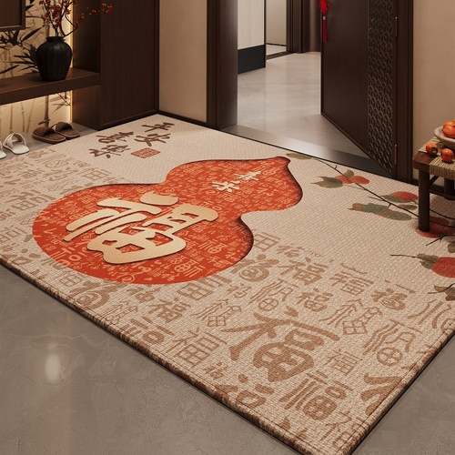 高级感入户门地垫玄关门口进门