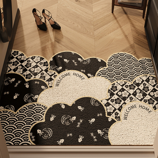 丝圈入户门地垫防滑脚垫大门口可裁剪地毯玄关家用进门耐脏除尘