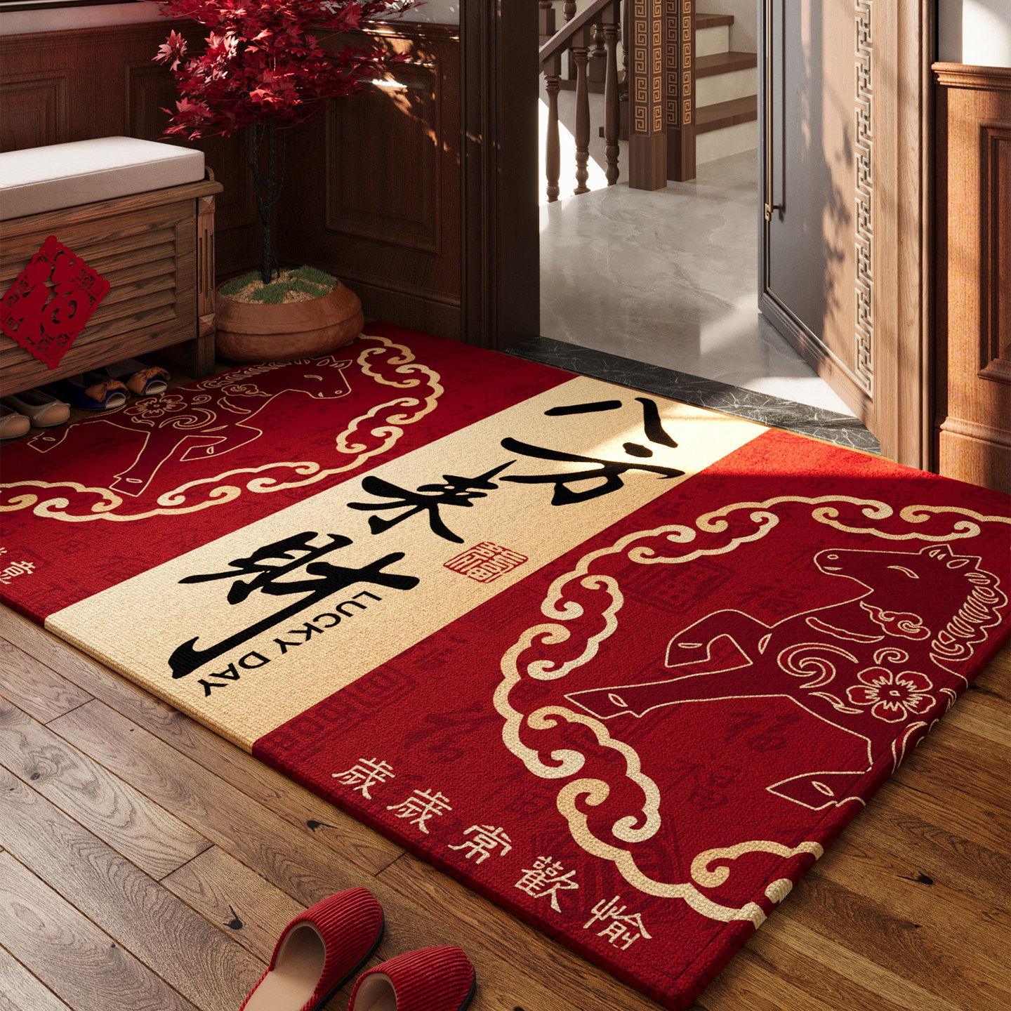 玄关门口进门入户门地垫防滑脚垫耐脏耐磨除尘免洗可裁剪地毯门垫,居家布艺,入户地垫,淘宝优惠券,粉丝福利购,淘宝优惠卷