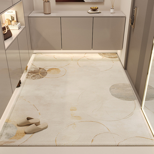 入户门地垫现代简约玄关轻奢高级感防滑室内免洗耐脏除尘进门脚垫