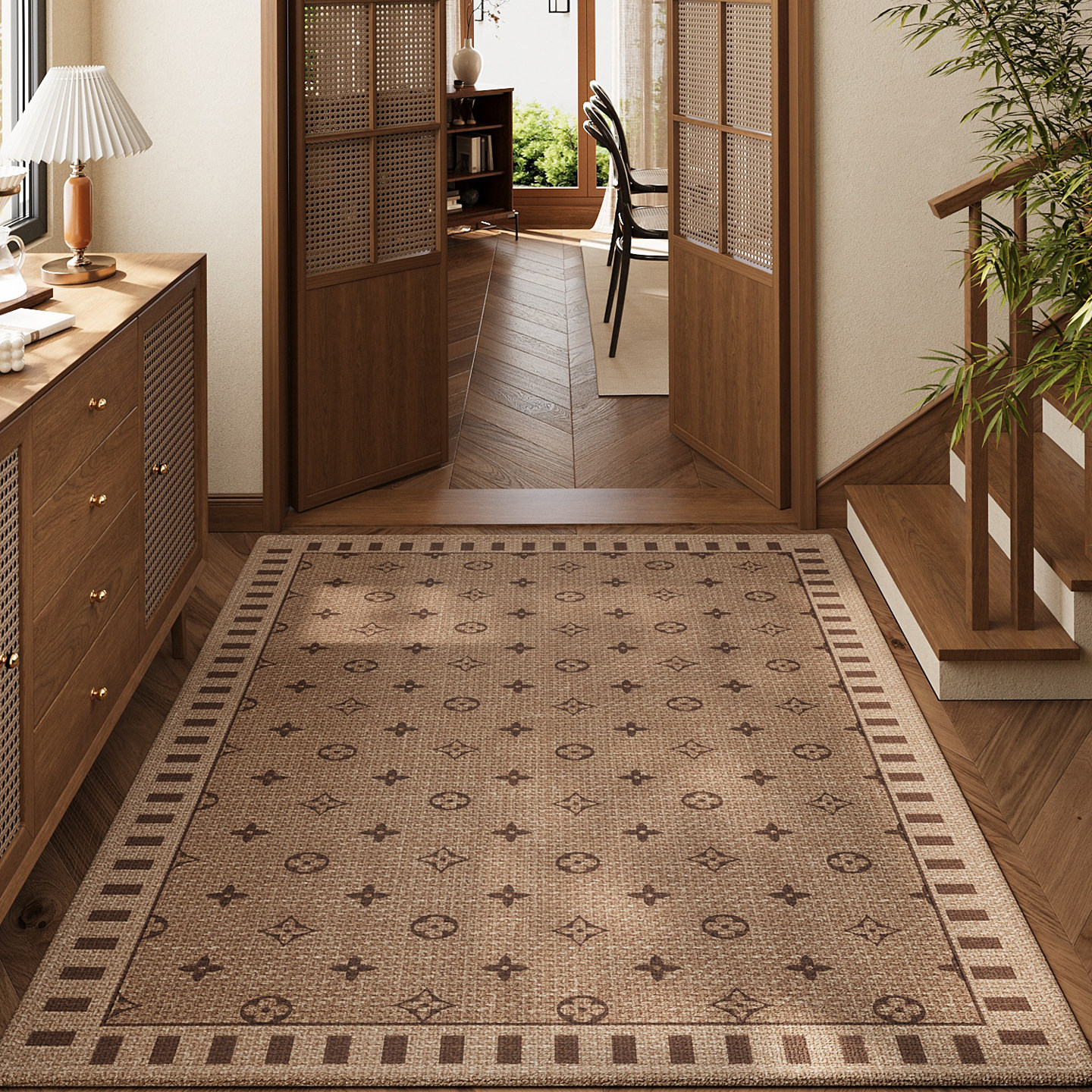 入户门地垫进门防滑脚垫高级感耐脏除尘免打理玄关门口可裁剪地毯,居家布艺,入户地垫,淘宝优惠券,粉丝福利购,淘宝优惠卷