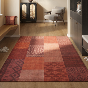 美式 入户门地垫大门口进门防滑脚垫家用玄关可裁剪免打理地毯门垫