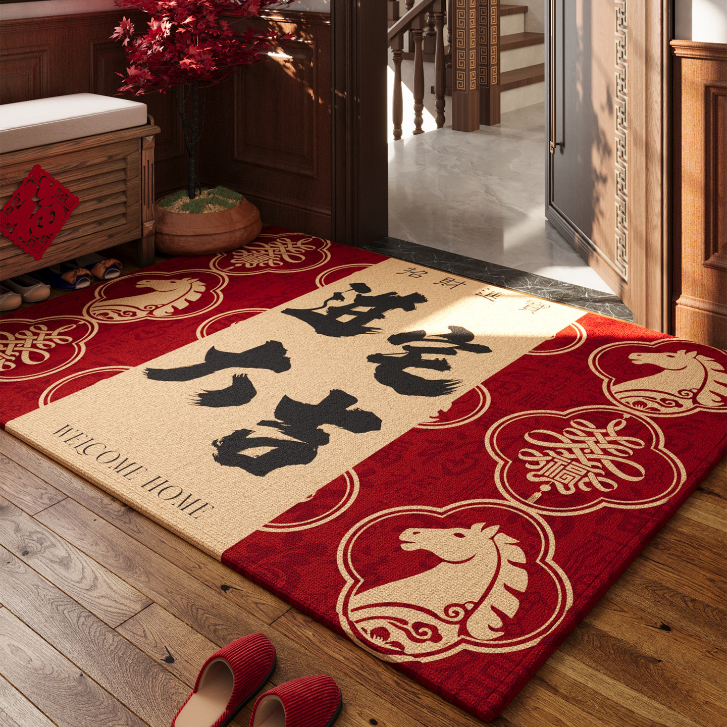 2026新款入户门地垫高级感防滑脚垫玄关大门口门垫可裁剪耐脏地毯,居家布艺,入户地垫,淘宝优惠券,粉丝福利购,淘宝优惠卷