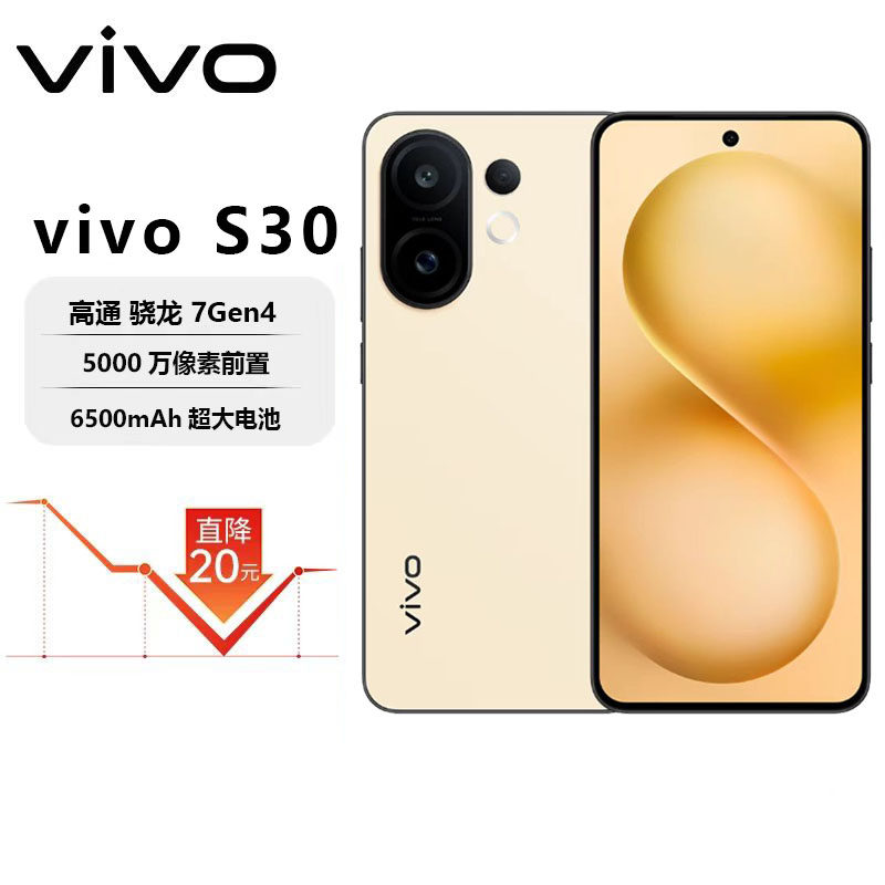 vivo S30 多彩超薄直屏大电池长续航拍照新品AI智能学生手
