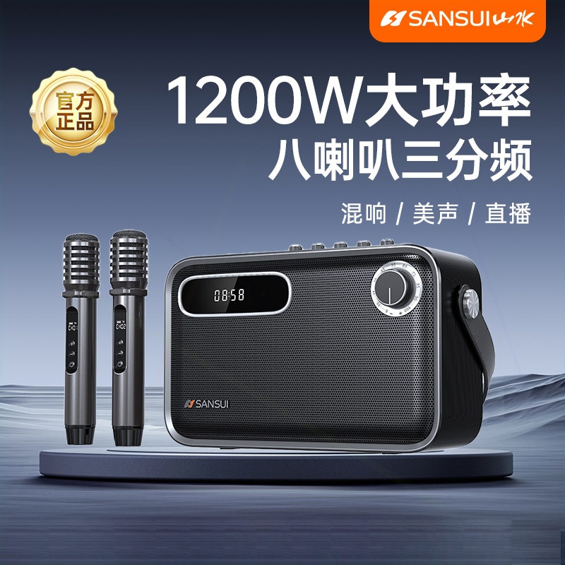 山水广场舞蓝牙音响户外唱k歌家2
