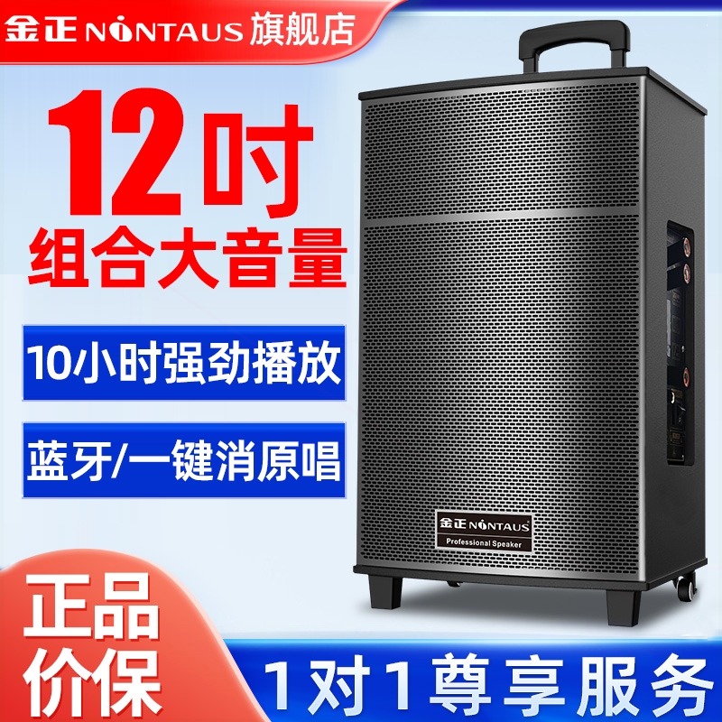 金正广场舞音响户外音箱大功率音动演出2025新款量蓝牙k歌拉杆移