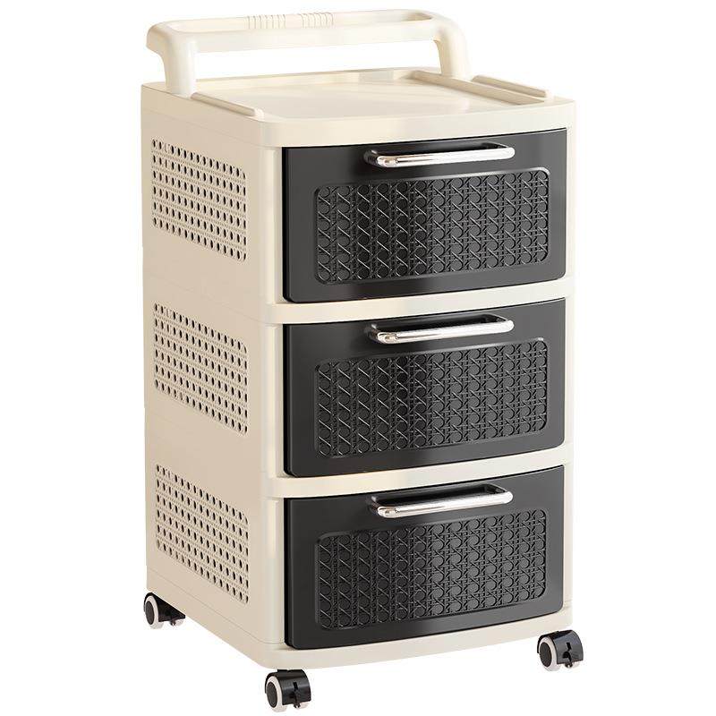 中古风收纳柜抽屉式客厅零食柜卧室落地带轮床头柜大可移动置物架,收纳整理,书桌收纳置物架,淘宝优惠券,粉丝福利购,淘宝优惠卷