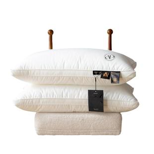 亚朵同款五星级酒店枕芯全棉柔软家用枕头睡眠单人护颈椎低枕