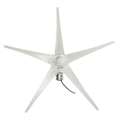 厂家直销水平轴100W200W300W12v24v小型风力发电机风光互补