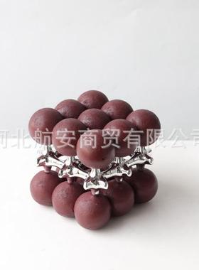 现代简约创意树脂几何魔方电镀树脂摆件样板房售楼处桌面茶几饰品