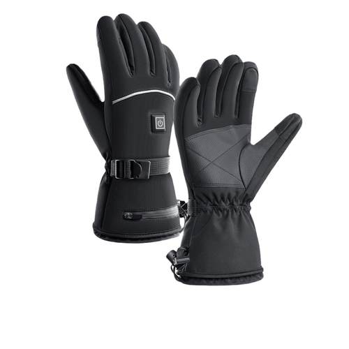 滑雪手套电加热手套发热手套5v加厚加绒摩托车骑行可触屏电热手套