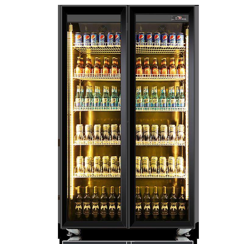 饮料冷藏全屏酒水柜冷藏保鲜柜商用酒吧便利店立式冷柜,商业/办公家具,冷藏展示柜,淘宝优惠券,粉丝福利购,淘宝优惠卷