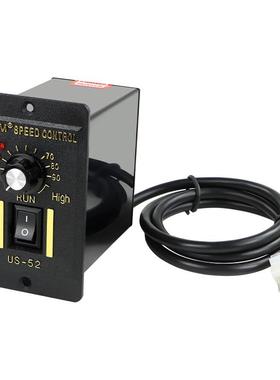 US-52交流电机调速器6W15W25W40W60W90W120W180W250W调速开关220V