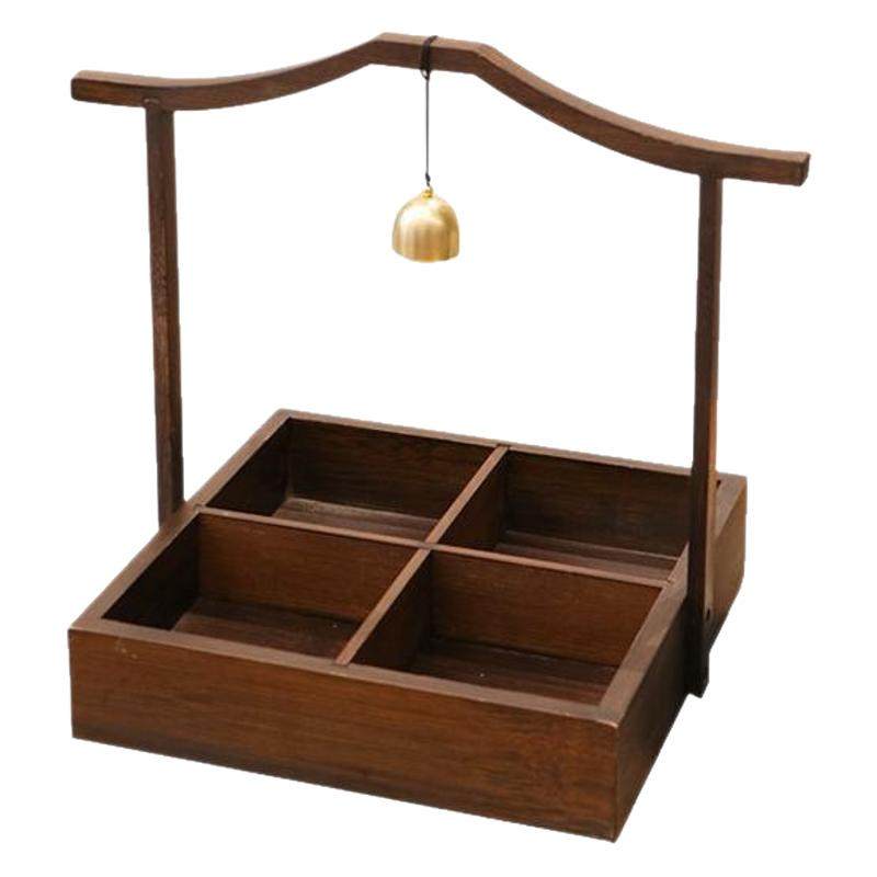 仿古中式零食果盘商用复古围炉煮茶干果盒家用过年分格茶点水果盘,餐饮具,果盆/果盘/果篮,淘宝优惠券,粉丝福利购,淘宝优惠卷