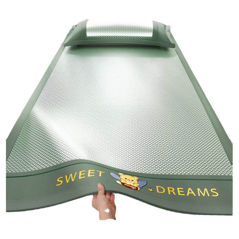 母婴冰丝凉席夏季藤席可机洗三件套学生宿舍单人夏天2025新款,床上用品,冰丝席,淘宝优惠券,粉丝福利购,淘宝优惠卷