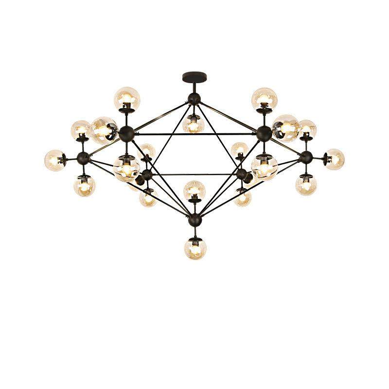 后现代简约客厅吊灯北欧风格家用餐厅卧室灯大气服装店分子魔豆灯,家装灯饰光源,智能吊灯,淘宝优惠券,粉丝福利购,淘宝优惠卷