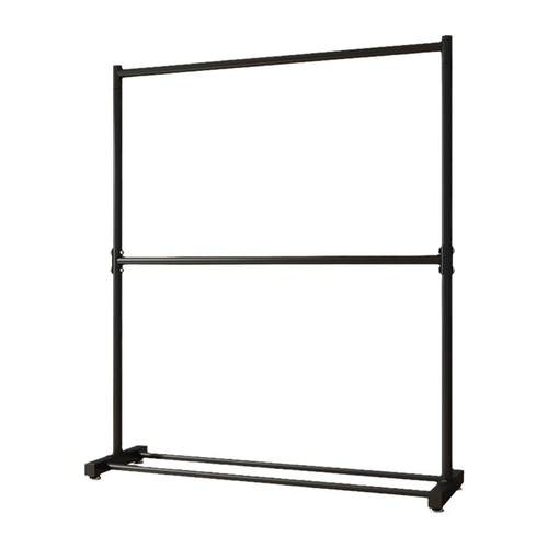 阳台晾衣架落地室内挂衣架子卧室衣架单杆式衣帽架家用简易晾衣杆