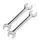 厂家镜面开口呆梅两用扳手45号钢双头开口扳手套装 组套14件套