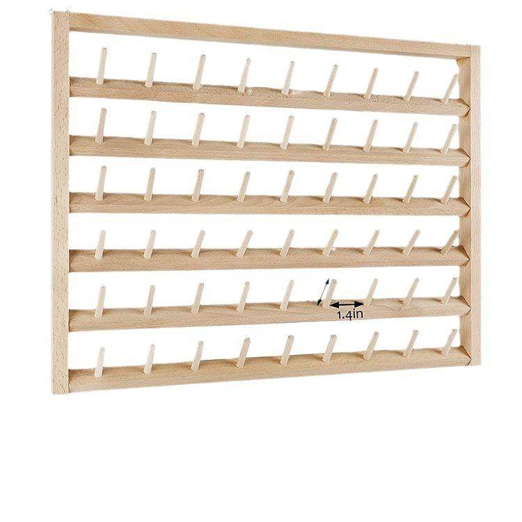 壁挂松木制折叠线轴架缝纫线蜡线梭芯线收纳线架假发架木质线团架,收纳整理,书桌收纳置物架,淘宝优惠券,粉丝福利购,淘宝优惠卷