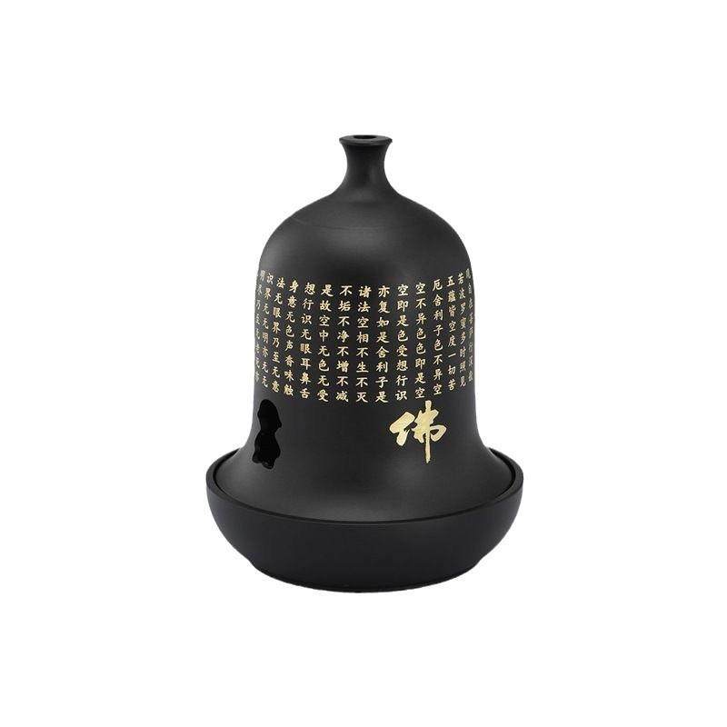 家用纯黄铜香炉高级感檀香炉盘香线香座心经钟炉香插香炉摆件熏香,餐饮具,茶道/香炉,淘宝优惠券,粉丝福利购,淘宝优惠卷