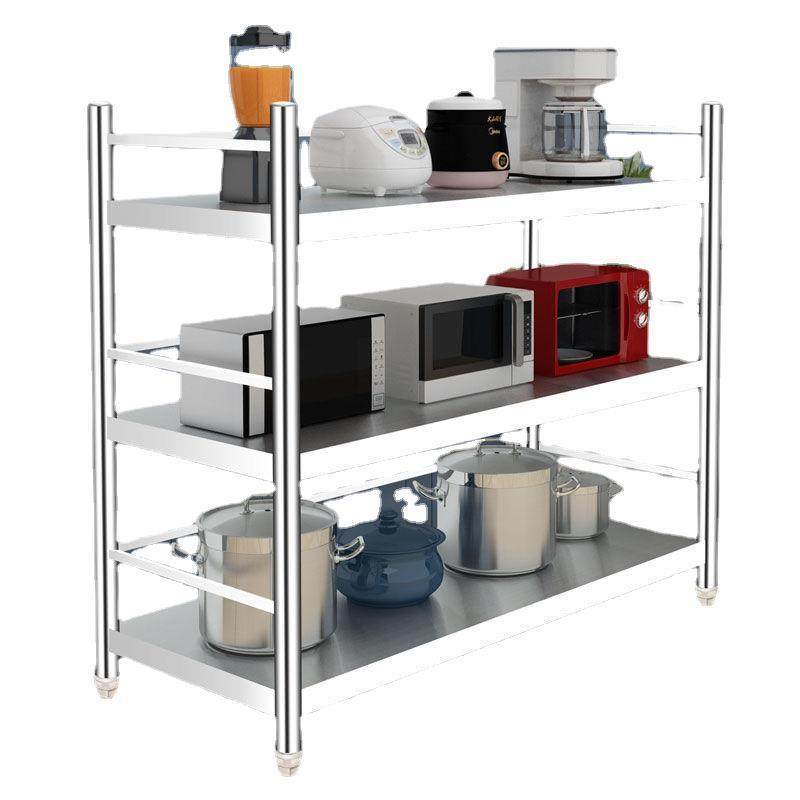厨房不锈钢置物架落地多层烤箱储物架锅架收纳架多功能微波炉架子,厨房/烹饪用具,抹布架/厨房清洁收纳架,淘宝优惠券,粉丝福利购,淘宝优惠卷