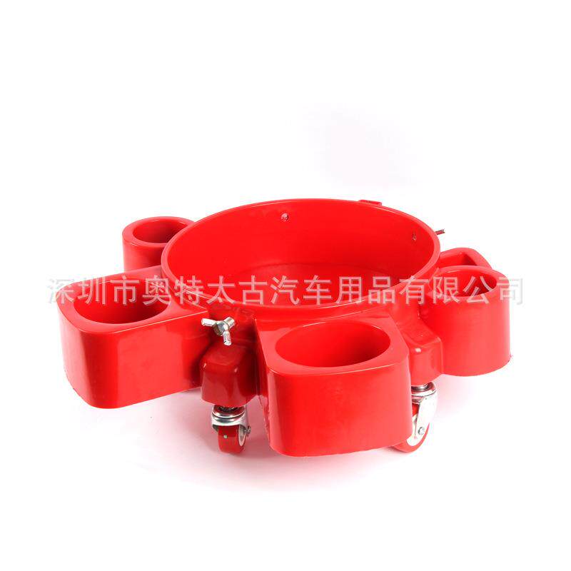 汽车多功能移动洗车桶托架底座可收纳洗车工具桶座洗车水桶底座