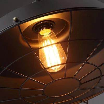 loft美式乡村复古酒吧吧台创意铁艺工业风咖啡厅餐厅单头锅盖吊灯,家装灯饰光源,智能吊灯,淘宝优惠券,粉丝福利购,淘宝优惠卷