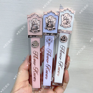 现货花知晓独角兽唇釉镜面水光j04破碎月光j02奶油贝壳口红