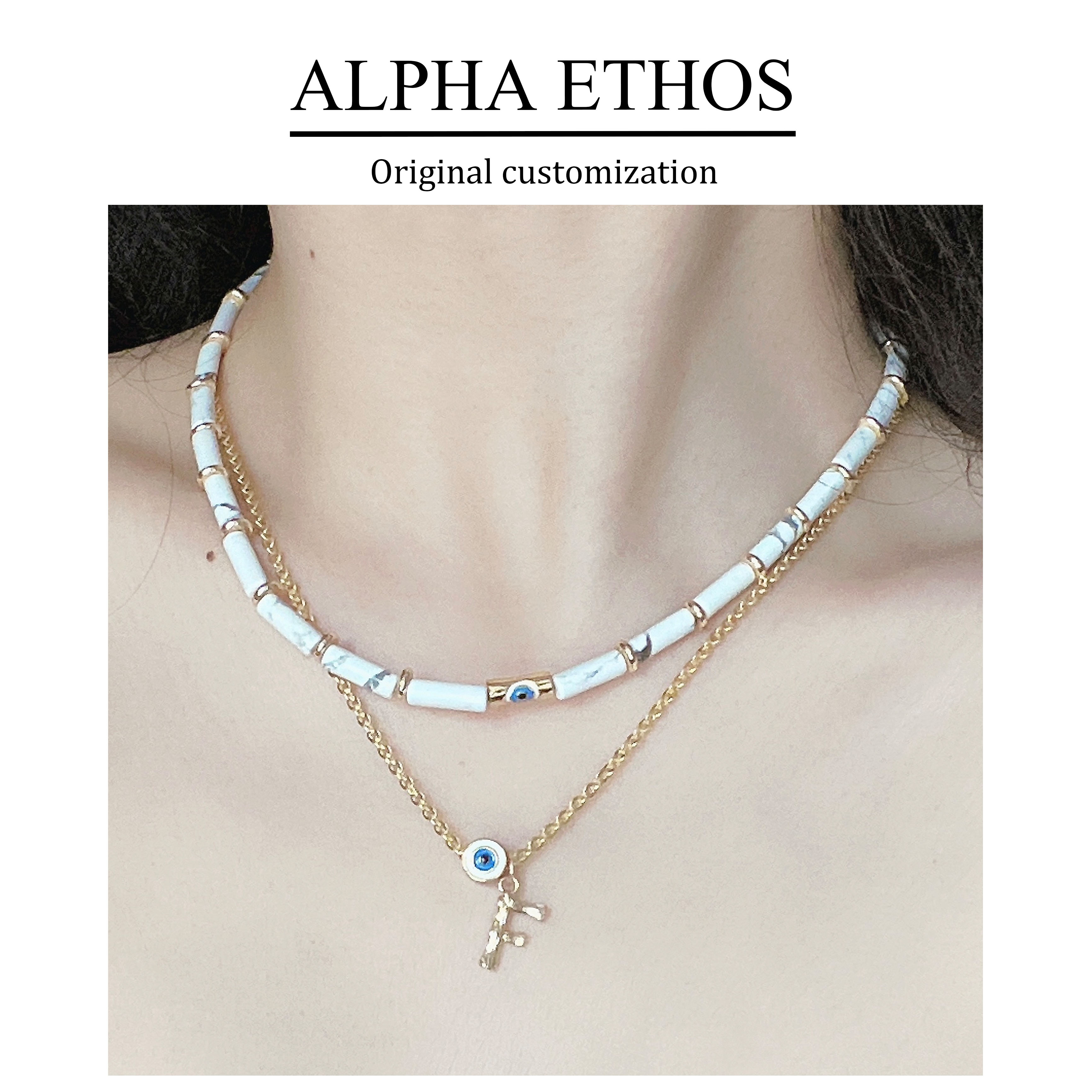 【心灵之眼】ALPHA ETHOS原创手作 双层链