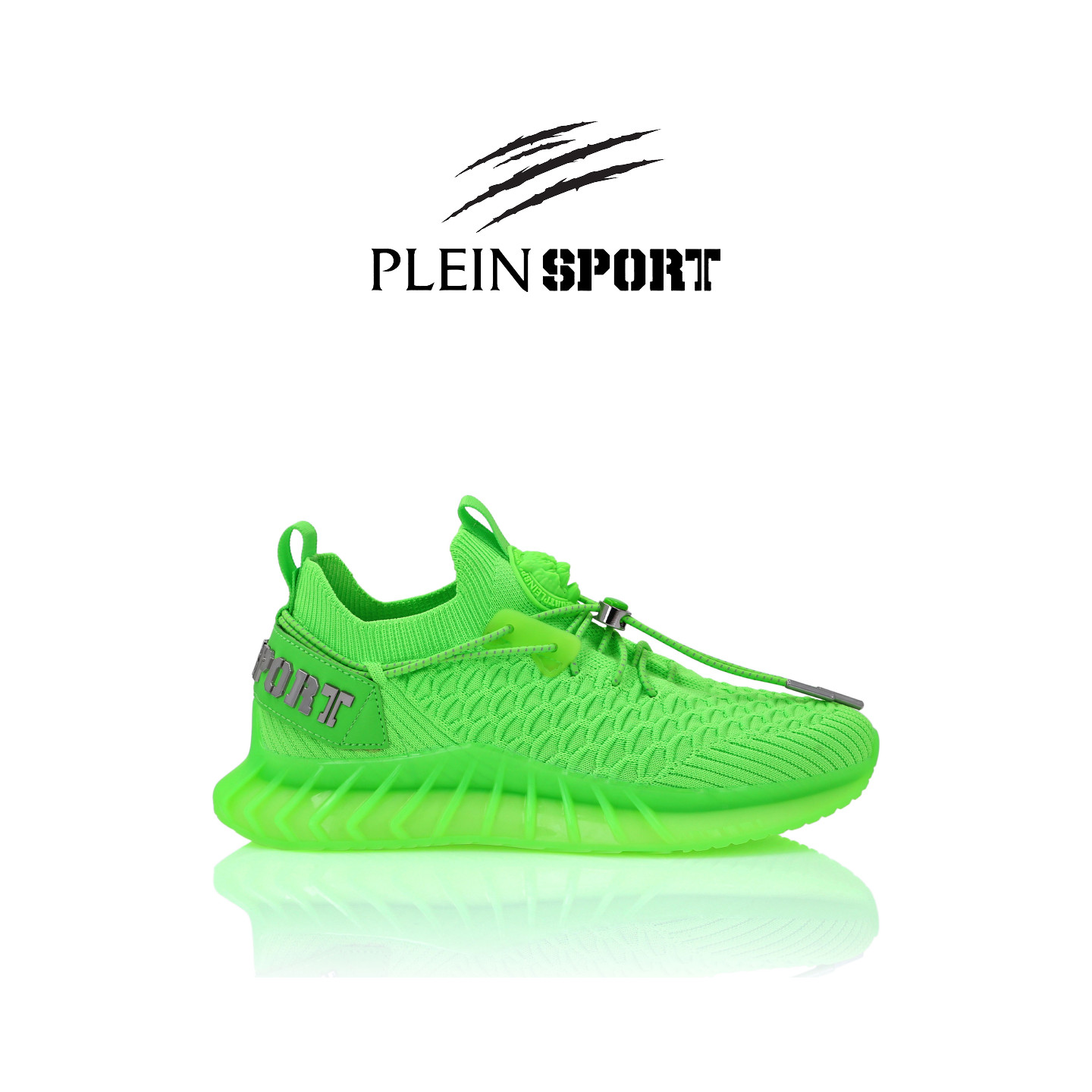 PLEIN SPORT 夏季男女同款运动鞋慢跑鞋厚底透气网眼休闲鞋
