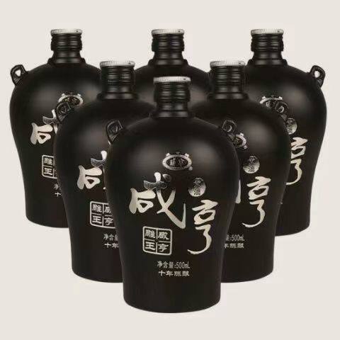 咸亨雕王500ml*6瓶礼盒装